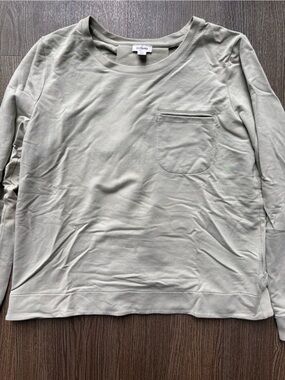 Cuyana Sage Crew Sweatshirt